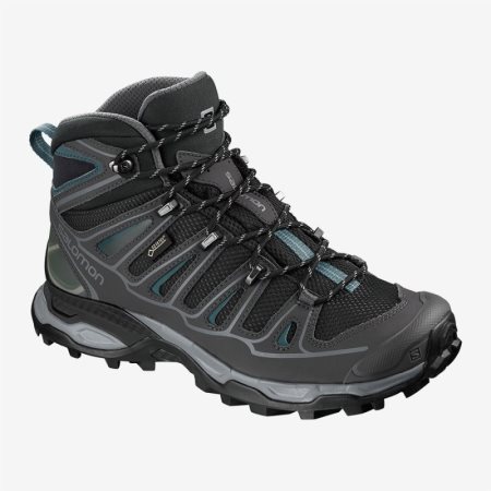 Salomon X ULTRA MID 2 W SPIKES GTX Womens Hiking Boots Black | Salomon South Africa